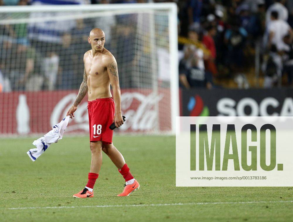 England s Jonjo Shelvey looks on dejected - Israel U21 vs England U21 - UEFA U21 Championship 2013 - Teddy Stadium - Jerusalem - Israel - 11 06 2013 - Pic David Klein Sportimage .