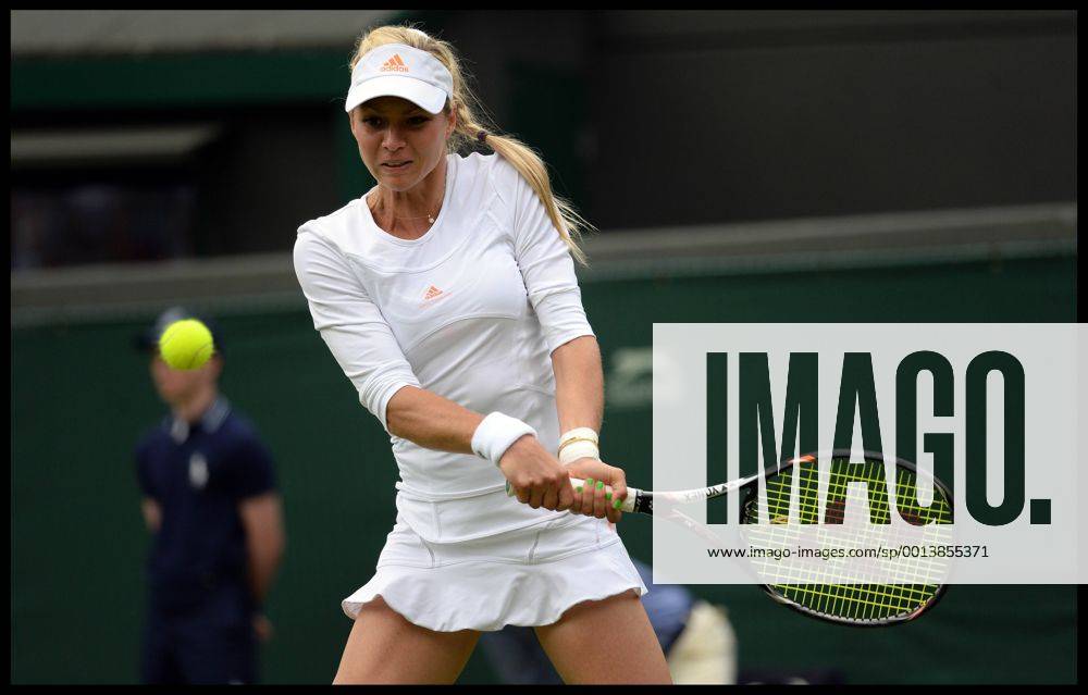 Maria Kirilenko on court No1 at the Wimbledon Tennis Championships. Tuesday, 25th June 2013 AndrewxParsonsx xi-Images IIM-0142-0061