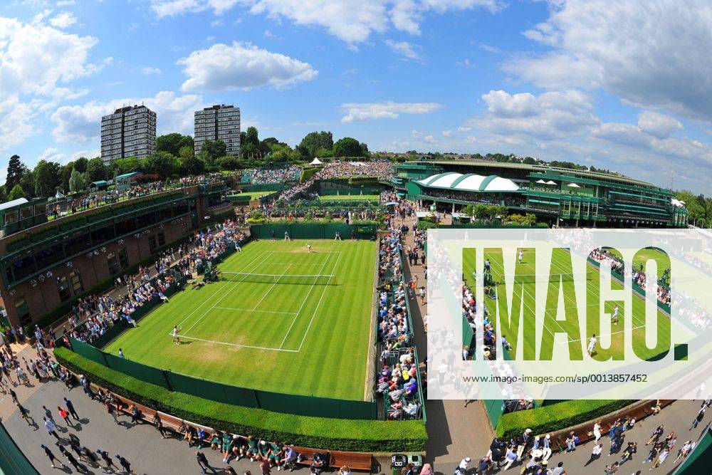 Ambiance, vue generale TENNIS : Wimbledon 2013 - 25 06 2013 TennisMagazine Panoramic