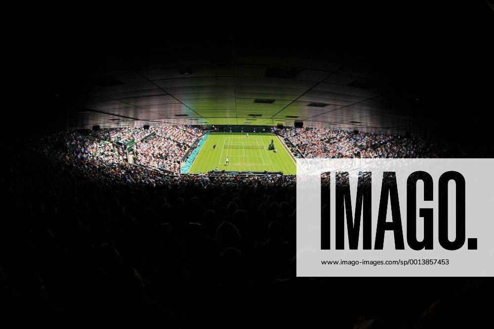 Centre court general view TENNIS : Wimbledon 2013 - 25 06 2013 TennisMagazine Panoramic