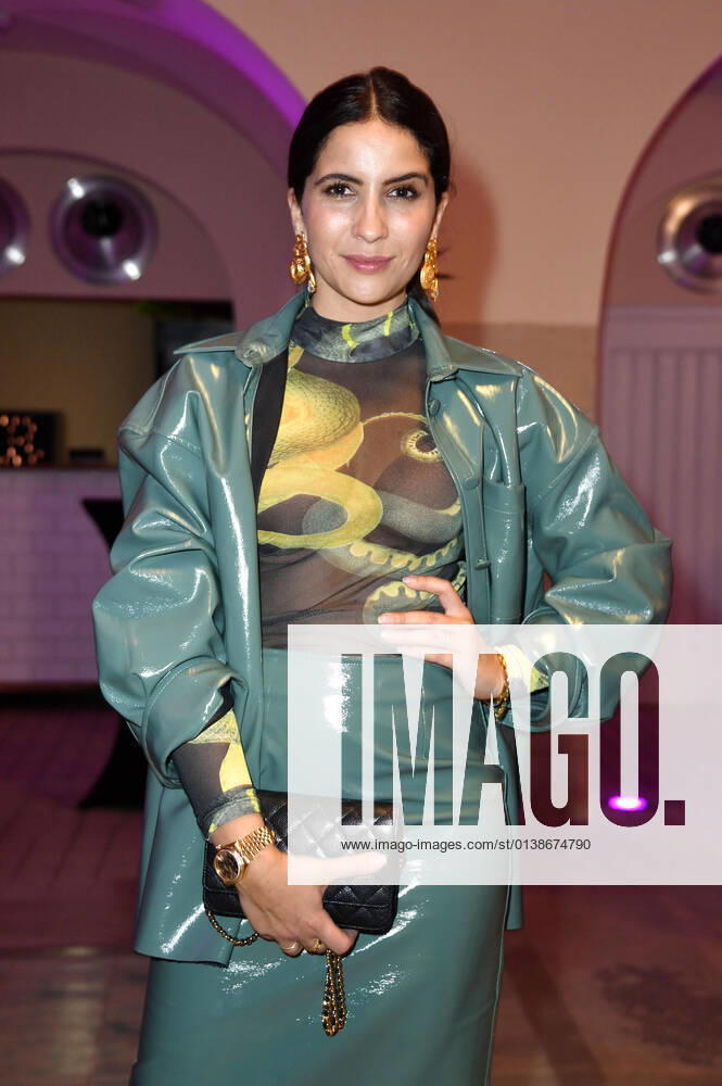 Chryssanthi Kavazi at the 4 Iconista Award 2021 ceremony at the Stadtbad Oderberger Berlin, 14 10 2021. Foto:xN.xKubelkax xFuturexImage