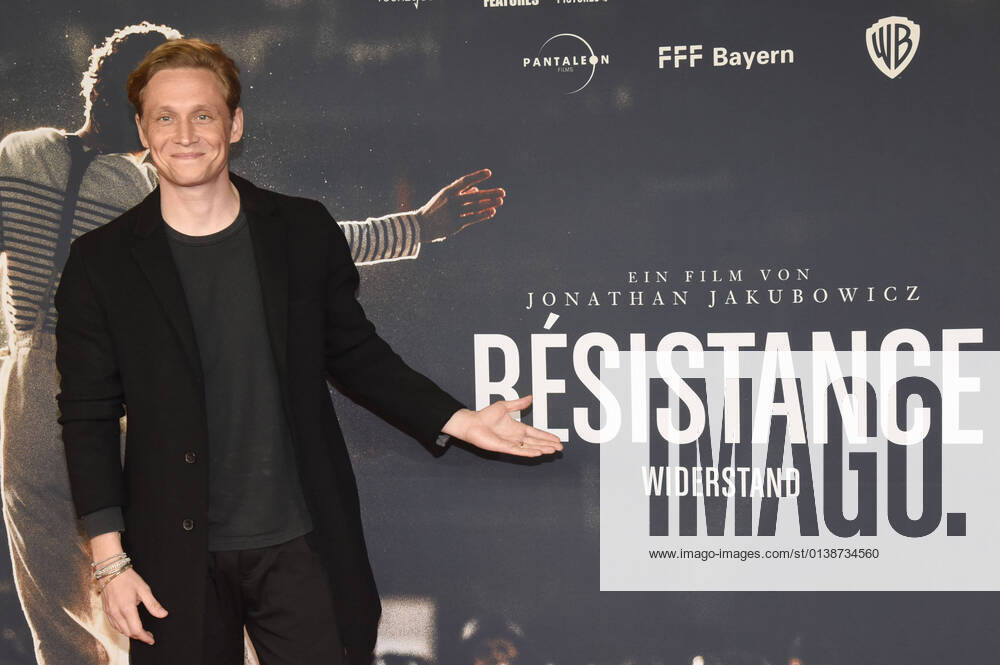 Matthias Schweighöfer at the preview of the movie Resistance Widerstand at the Arri Kino Munich, 15 10 2021 Foto:xS.xFuturexImage