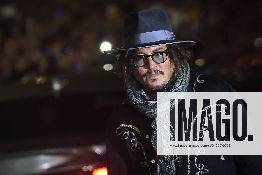 Johnny Depp attends the red carpet ahead of the Johnny Depp Masterclass during the 19th Alice Nella Città 2021 at Auditorium della Conciliazione on Sunday, October 17, 2021 in Rome, Italy. ROM20211017205 RoccoxSpaziani