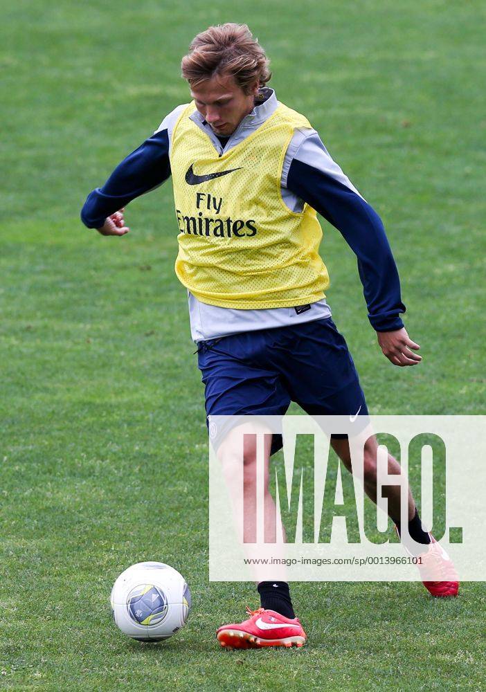 FUSSBALL - PSG, Training STEGERSBACH,AUSTRIA,11.JUL.13 - FUSSBALL - Ligue 1, Paris Saint-Germain FC, IFCS Trainingslager. Bild zeigt Clement Chantome (PSG).