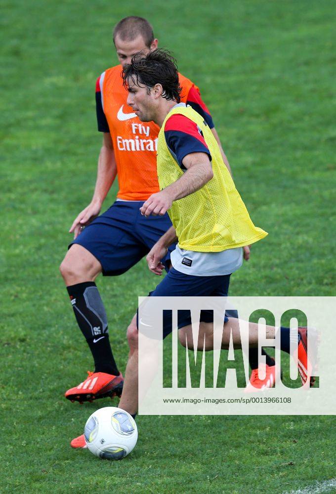 FUSSBALL - PSG, Training STEGERSBACH,AUSTRIA,11.JUL.13 - FUSSBALL - Ligue 1, Paris Saint-Germain FC, IFCS Trainingslager. Bild zeigt Sherrer Maxwell (PSG).