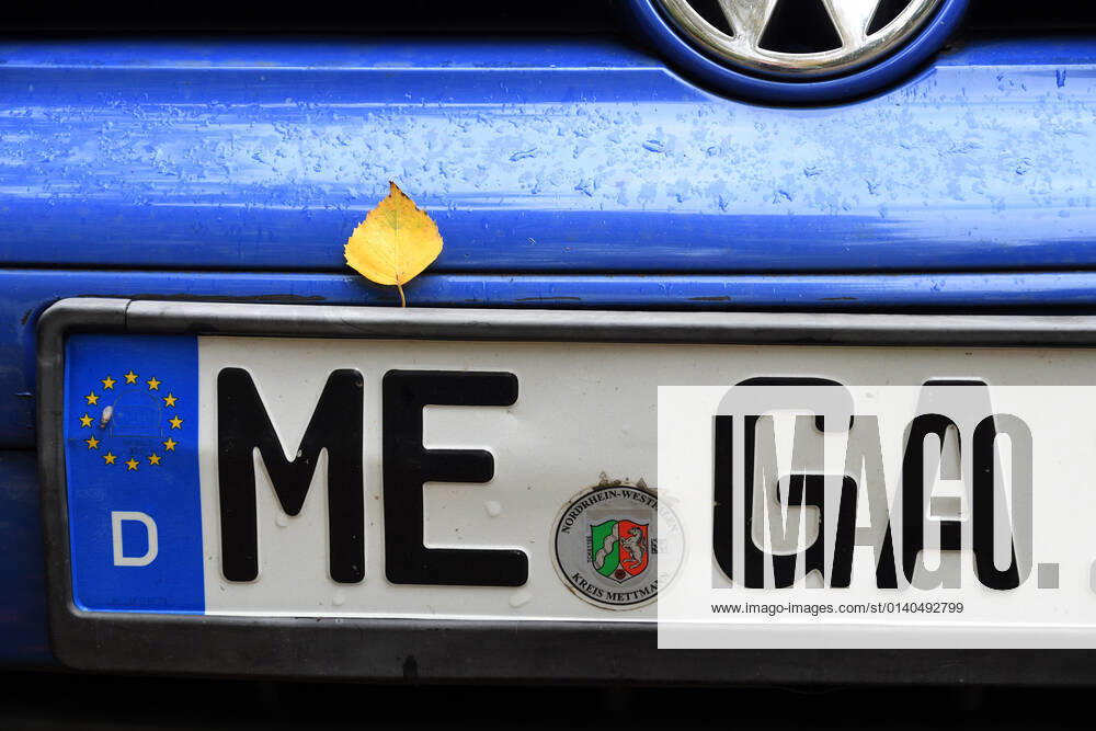 Number plate MEGA, Germany, Mettmann number plate MEGA, Germany, Mettmann BLWS655610