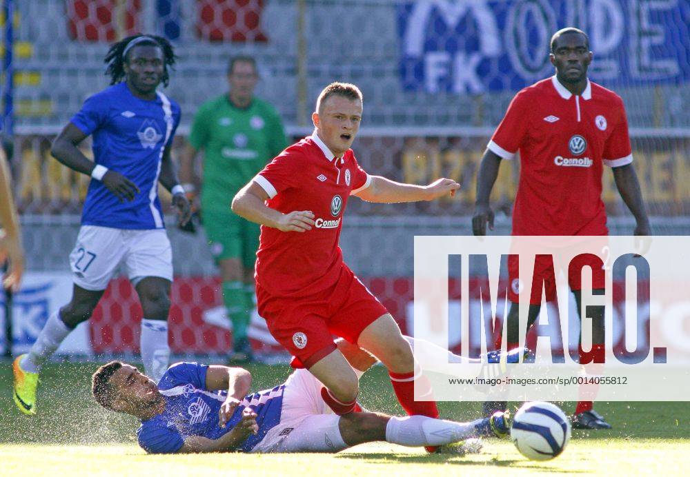 Fotball Football UEFA Champions League Qual 2QR 23 23.07.2013 at Aker Stadion, Molde Molde FK V Sligo Rovers - David Cawley - Sligo
