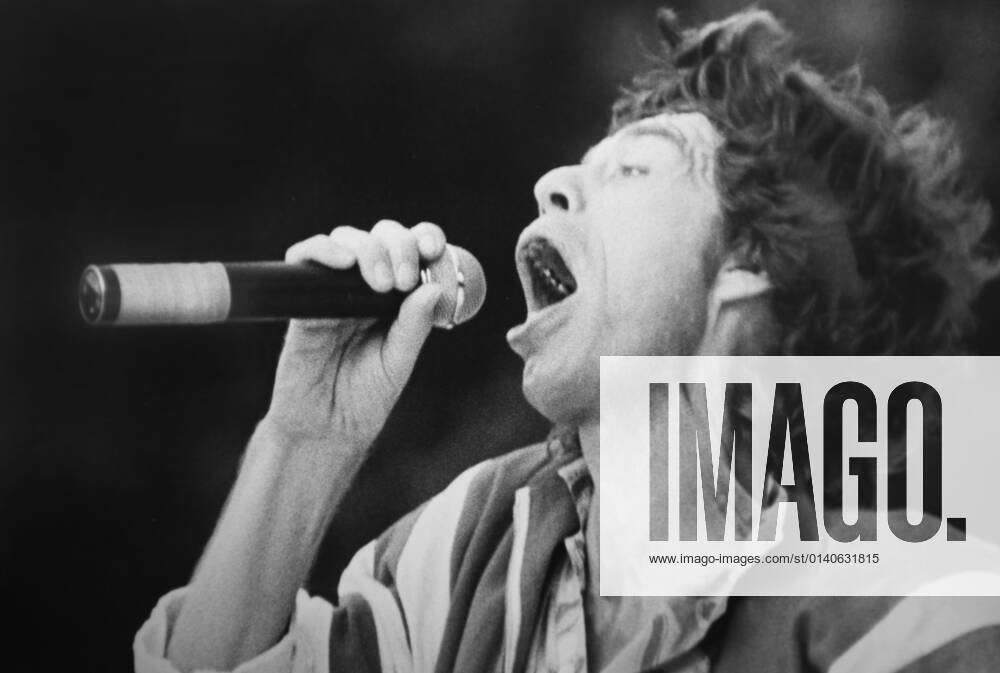 The Rolling Stones frontman Mick Jagger shows off his infamous pout during a gig at Roundhay Park, Leeds, England. , Mick Jagger Roundhay Park, Leeds, UK, Ref:VM SHO Mick Jagger.jpg, Mick Jagger, The Rolling Stones, gig, Roundhay Park, Leeds, Live at Leeds, UK