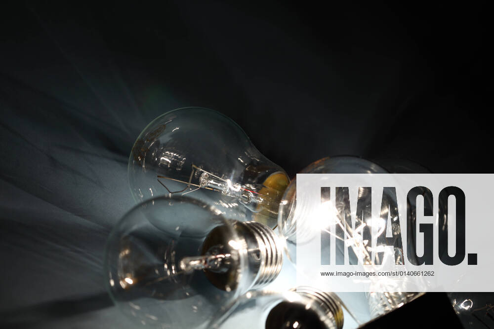 Energy bulb macro close up