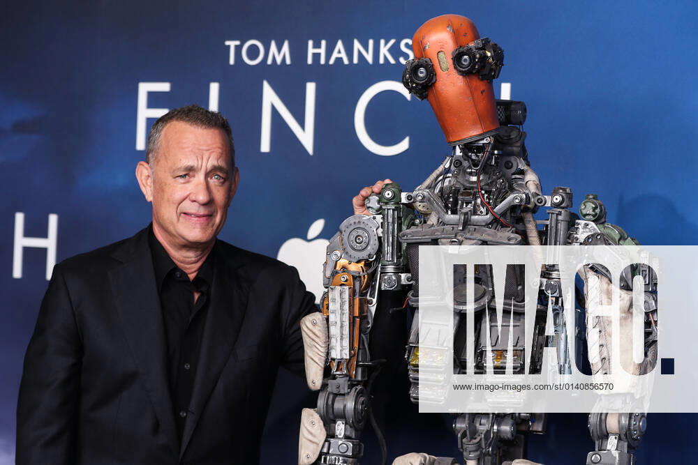 Los Angeles Premiere Of Apple Original Films Finch Actor Tom Hanks arrives at the Los Angeles Premiere Of Apple Original Films Finch held at the Pacific Design Center on November 2, 2021 in West Hollywood, Los Angeles, California, United States. West Hollywood California United States