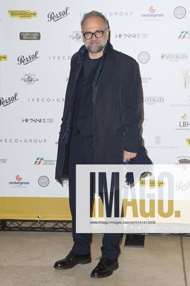 Massimo Popolizio attends the red carpet of the 61st Globo D Oro Award at the Auditorium Parco della Musica. Rome Italy - ZUMAs197 20211108_zaa_s197_079