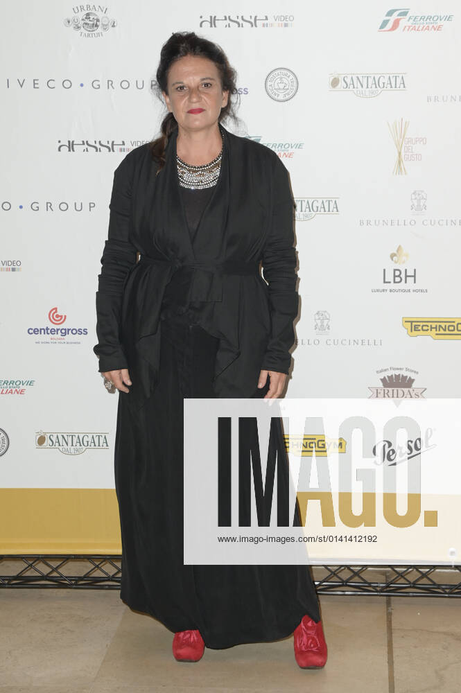 Emma Dante attends the red carpet of the 61st Globo D Oro Award at the Auditorium Parco della Musica. Rome Italy - ZUMAs197 20211108_zaa_s197_092