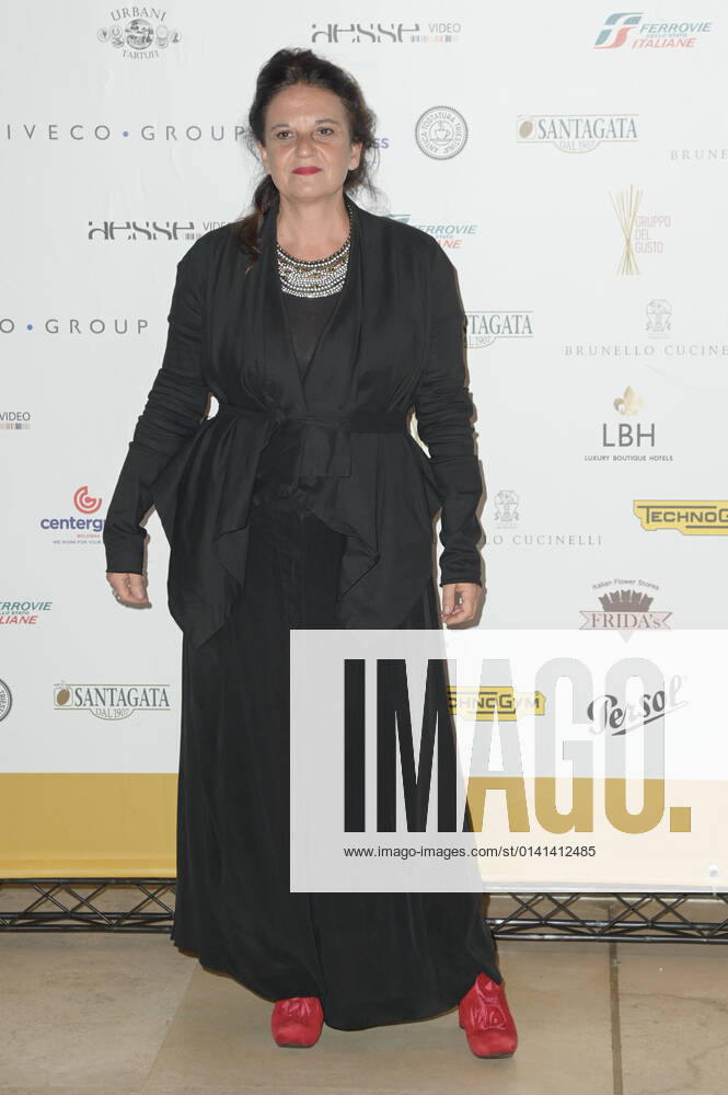 Emma Dante attends the red carpet of the 61st Globo D Oro Award at the Auditorium Parco della Musica. Rome Italy - ZUMAs197 20211108_zaa_s197_118