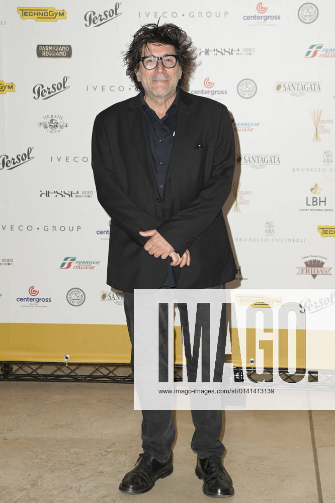 Daniele Ciprì attends the red carpet of the 61st Globo D Oro Award at the Auditorium Parco della Musica. Rome Italy - ZUMAs197 20211108_zaa_s197_135