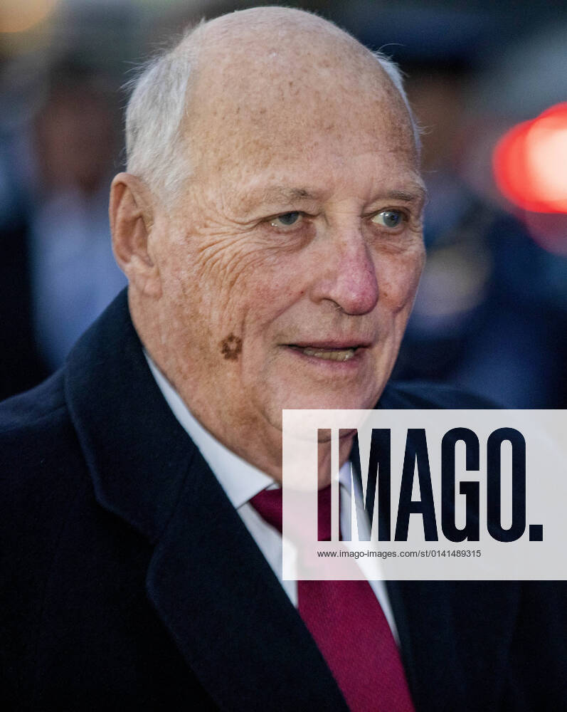 Fram King Harald during the Arctic meeting at the Fram museum in Olso on the 1st day of the 3 day statevisit to Norway. Â