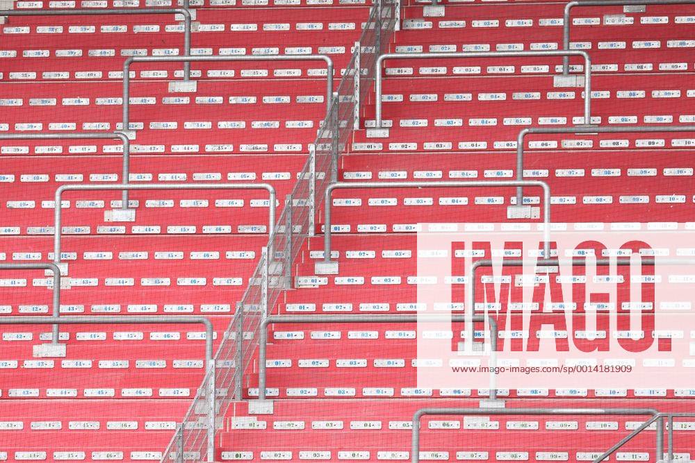Fußball, Stadiongeschichte 1. FSV Mainz 05 NUMERIERTE PLAETZE IN DER COFACE ARENA TRAINING MAINZ 05 MAINZ