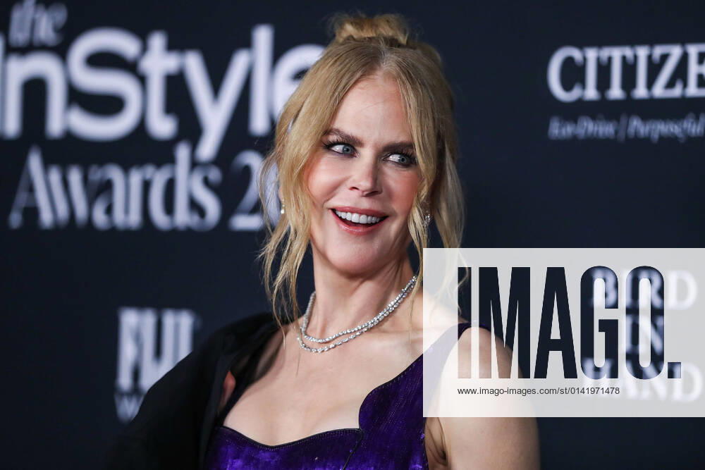 Bilder des Jahres 2021, Entertainment 11 November Entertainment Themen der Woche KW46 6th Annual InStyle Awards 2021 Actress Nicole Kidman wearing an Armani Prive dress arrives at the 6th Annual InStyle Awards 2021 held at the Getty Center on November 15, 2021 in Los Angeles, California, United States. Los Angeles California United States
