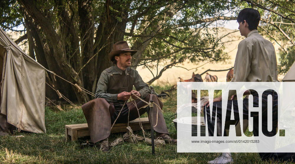 Benedict Cumberbatch, Kodi Smit-McPhee, The Power of the Dog (2021). Photo credit: Netflix The Hollywood Archive