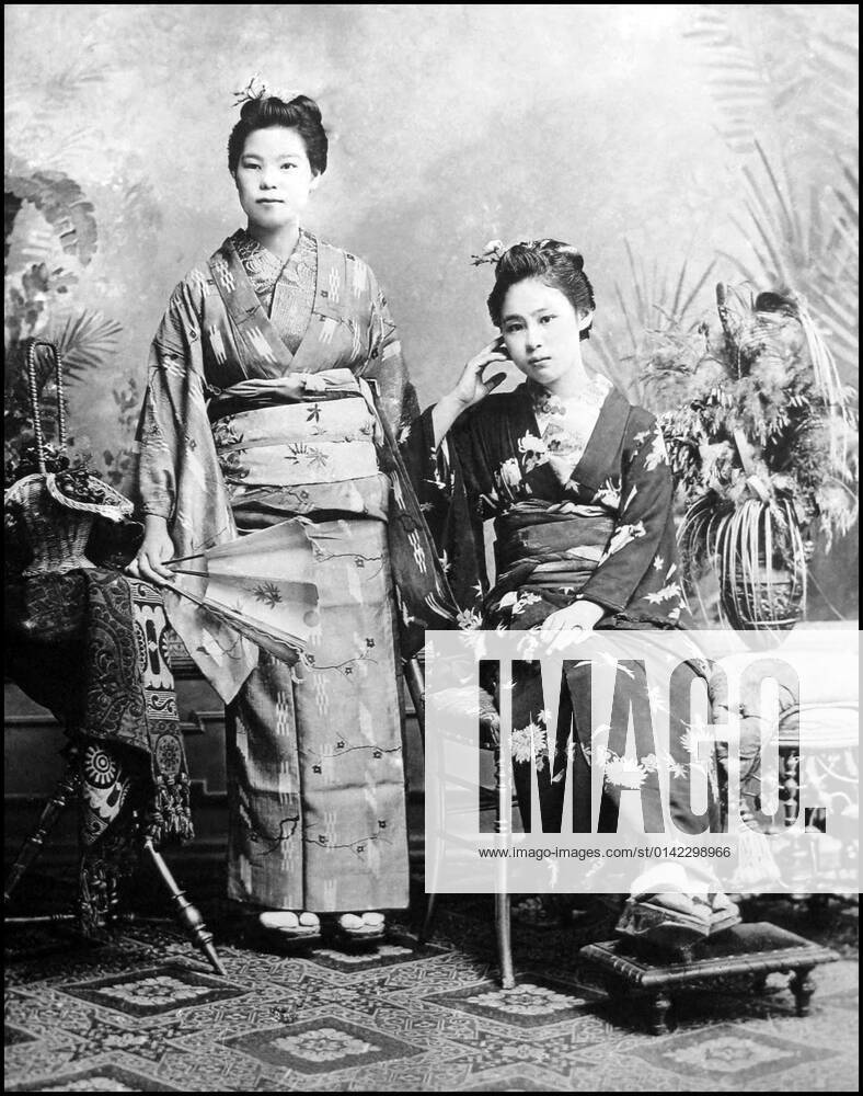 Karayuki-san ( Miss Gone-overseas ) were Japanese women who travelled to East Asia and Southeast Asia in the second half of the 19th century to work as prostitutes. Many of these women are said to have originated from the Amakusa Islands of Kumamoto Prefecture, which had a large and long-stigmatized Japanese Christian community. Many of the women who went overseas to work as karayuki-san were the daughters of poor agricultural or fishing families.<br ><br > The end of the Meiji period was the golden age for karayuki-san, and the girls that would go on these overseas voyages were known fondly as the joshigun or army of girls . As Japan developed, the presence of karayuki-san overseas was considered shameful. During the 1910s and 1920s, Jap Supplier:MediaxCo.xLtd. 1060_05_CPA0007823