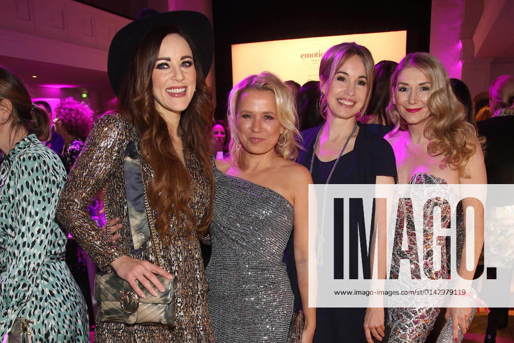 Jasmin Wagner, Nova Meierhenrich, Mareike Fell and Sandra Quadflieg at the Emotion Award ceremony on 26 11 2021 in Hamburg Emotion Award 2021 in Hamburg