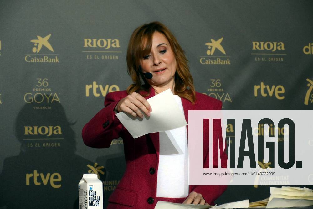 Actress Nathalie Poza at photocall for the 36th Goya Awards finalist nominations ceremony in Madrid on Monday, 29 November 2021 Cordon Press