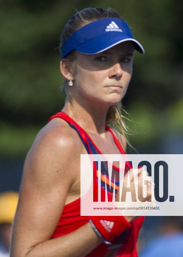 Aug. 27, 2013 - Flushing, Queens, New York, U.S - August 27, 2013: Daniela Hantuchova(SVK) gestures with a fist pump after winning a point during her first round Women s Singles match on Day 2 of the 2013 U.S. Open Tennis Championships at the USTA BillieJeanKing National Tennis Center in Flushing, Queens, New York. TENNIS 2013: US OPEN Championship AUG 27 - ZUMAc04