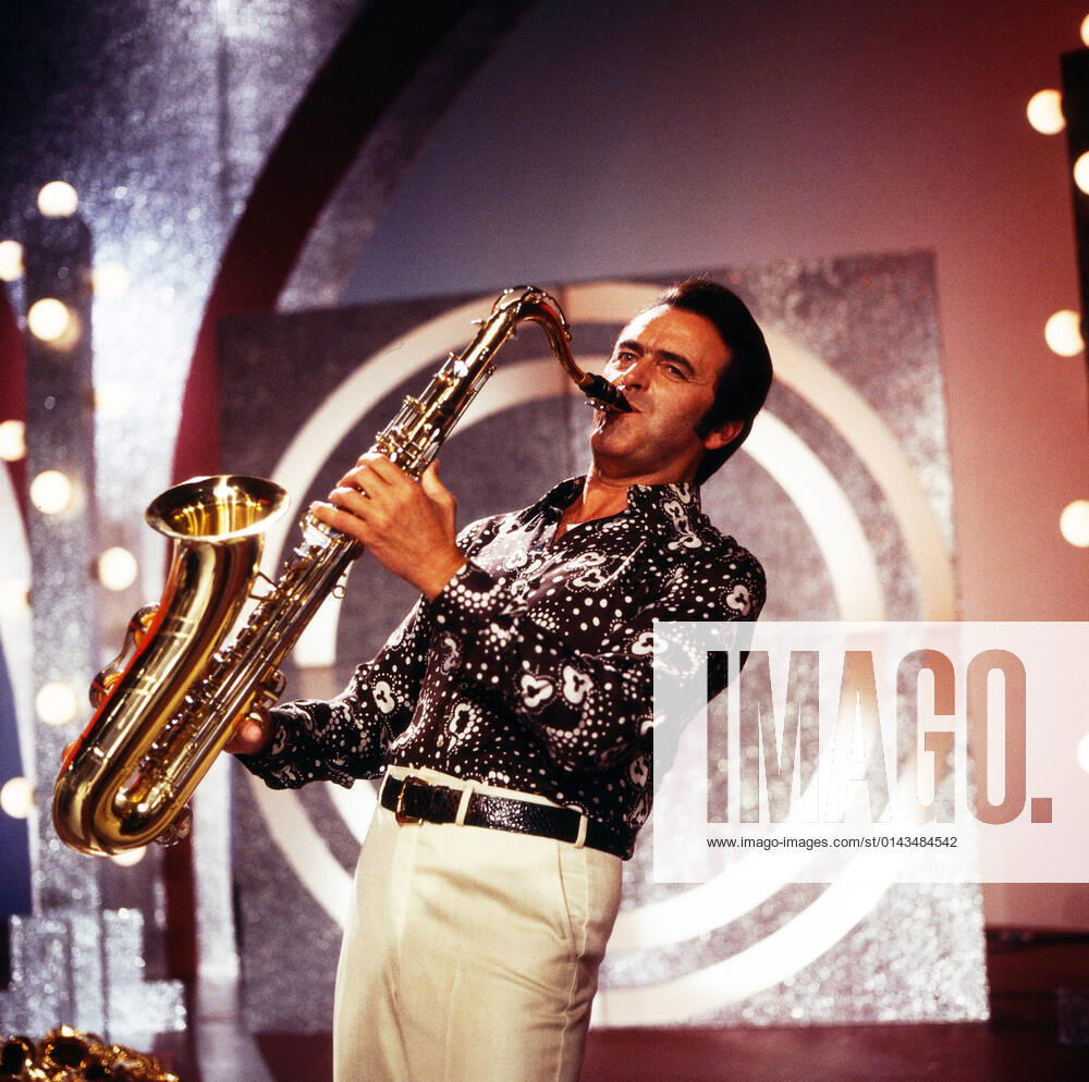 Max Greger Max Greger, deutscher Saxophonist, Big-Band-Leader und Jazz-Musiker, Deutschland 1979. German saxophinist, Big Band Leader and jazz musician Max Greger, Germany 1979., Deutschland