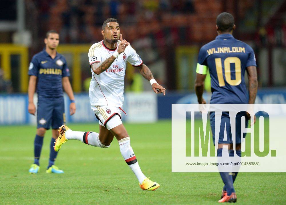 IPP20130828 Football - soccer: UEFA Champions League Quali - AC Mailand - PSV Eindhoven, Kevin Prince Boateng (Hinweis: Verwendung nur in Deutschland - only Germany) ZWEIx PhotoxPressx
