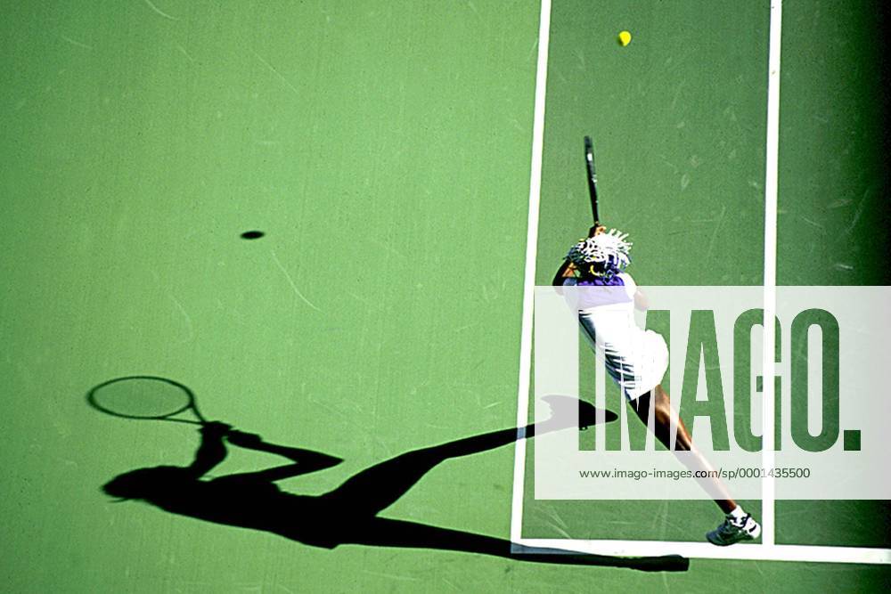 Venus Williams (USA) - Rückhand Tennis Damen Australian Open 1998, WTA Tour, Grand Slam Totale Flinders Park Melbourne Dynamik,