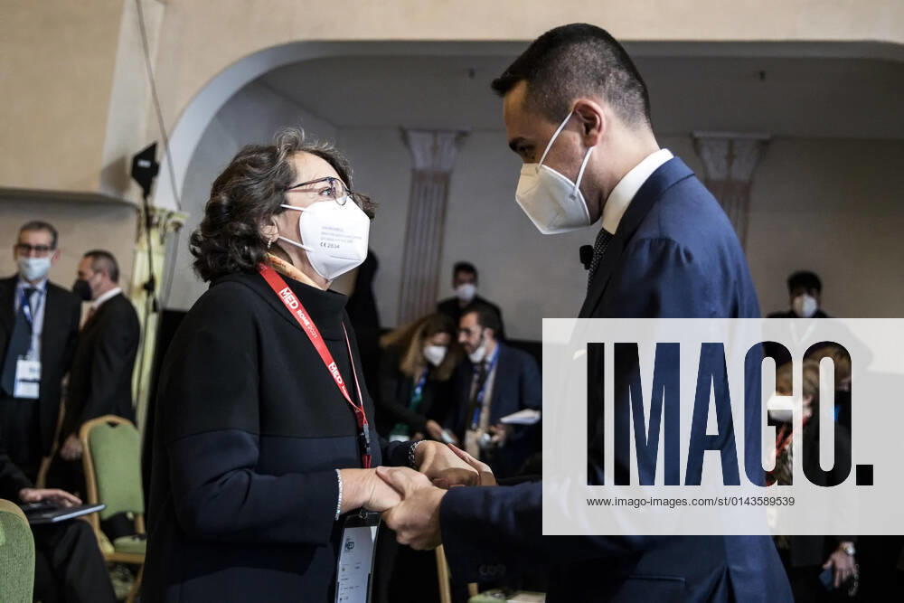 Italian Foreign Minister Luigi Di Maio attend the conference Rome MED - Mediterranean Dialogues, in Rome, Italy, 03 December 2021. ANSA ANGELO CARCONI Roma Italia - ZUMAa110 20211203_zaf_a110_015