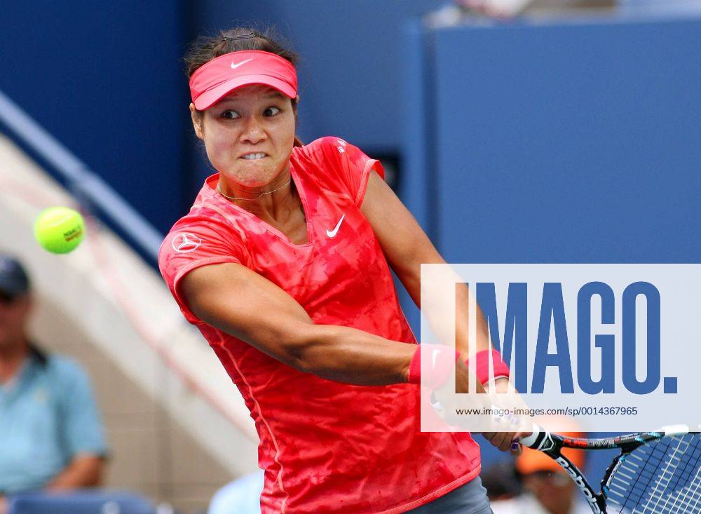 Na Li of China in the first set during third-round action at the U.S. Open Championship held at the USTA Billie Jean King National Tennis Center on August 30, 2013 in New York City. UPI Photo MonikaxGraff NYP20130830311