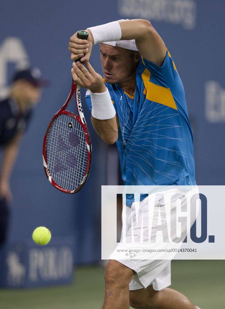 Aug. 30, 2013 - Flushing Meadows, New York, U.S - Lleyton Hewitt of Australia on Day Five of the 2013 US Open at USTA Billie Jean King National Tennis Center on Friday August 30, 2013 in the Flushing neighborhood of the Queens borough of New York City. - ZUMAp12
