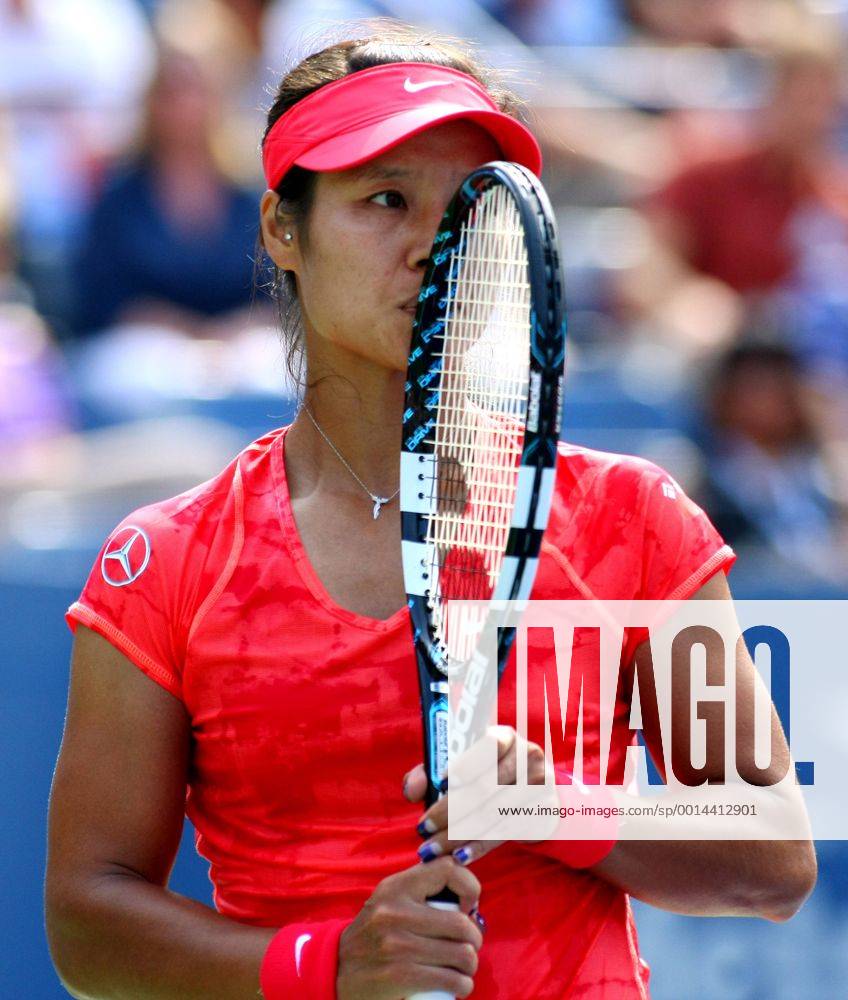 Na Li of China reacts after losing a game in the second set of their quarter-final match at the U.S. Open Championship held at the USTA BillieJeanKing National Tennis Center on September 3, 2013 in New York City. UPI Photo Monika Graff NYP20130903317