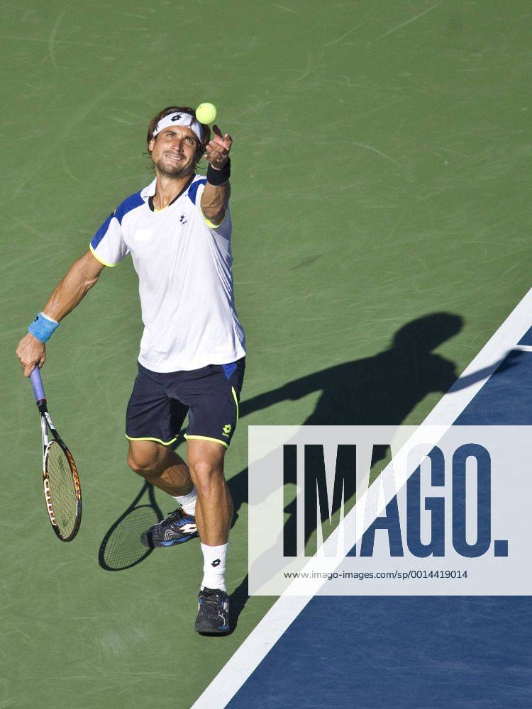 David Ferrer of Spain in action in the US Open Tennis Championships at the Billie Jean King National Tennis Center in Flushing, New York. TENNIS: SEP 04 US Open Icon250130904154