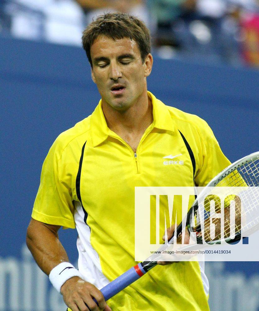 Tommy Robredo of Spain - quarter-finals match at the U.S. Open Championship held at the USTA Billie Jean King National Tennis Center on September 4, 2013 in New York City. UPI Photo Monika Graff NYP20130904325