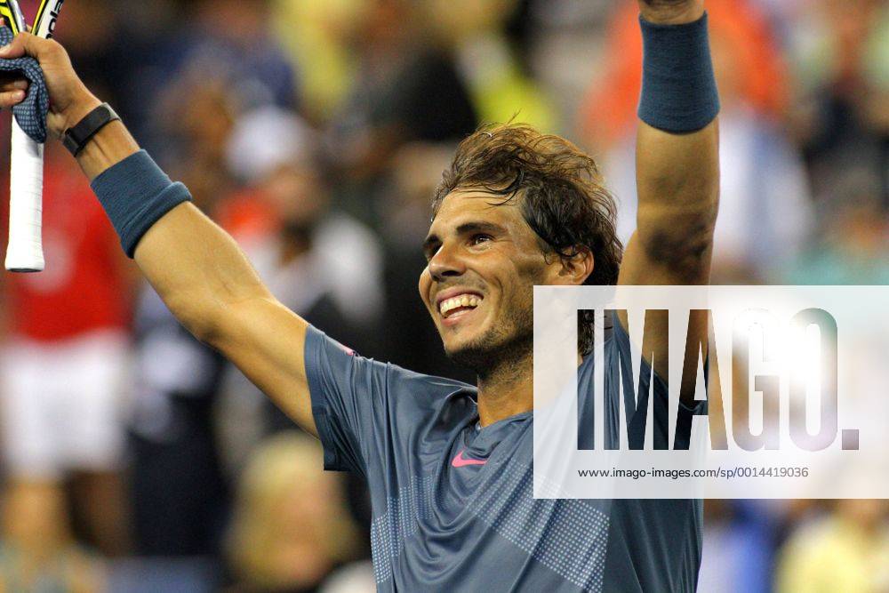 Rafael Nadal of Spain celebrates - quarter-finals match at the U.S. Open Championship held at the USTA Billie Jean King National Tennis Center on September 4, 2013 in New York City. . UPI Photo Monika Graff NYP20130904338