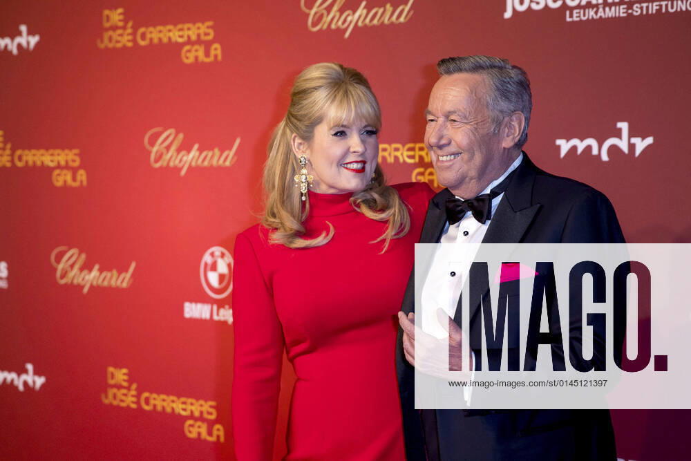 Maite Kelly and Roland Kaiser at the 27 Josà Carreras Gala in the Media City Leipzig Leipzig, 16 12 2021 Foto:xM.xKremerx xFuturexImage
