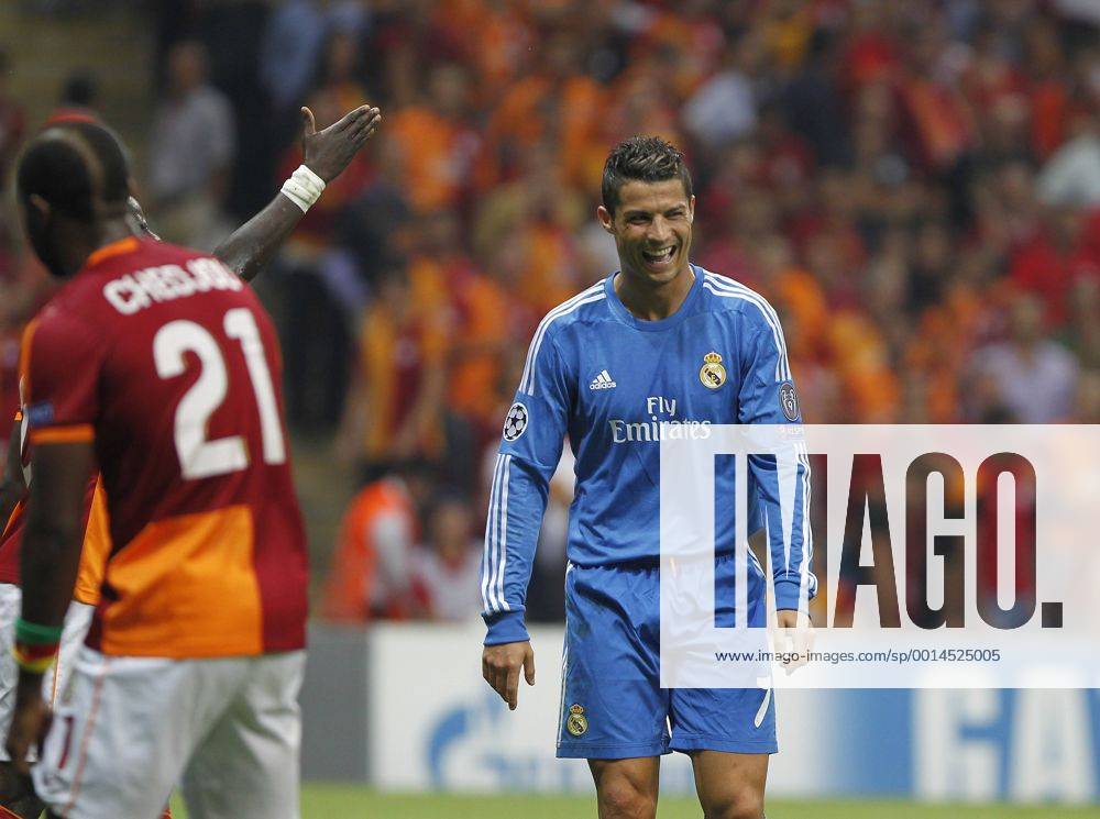 Champions League match played between Real Madrid and Galatasaray. In this picture, Cristiano Ronaldo. xBEATRIZxGUZMANx