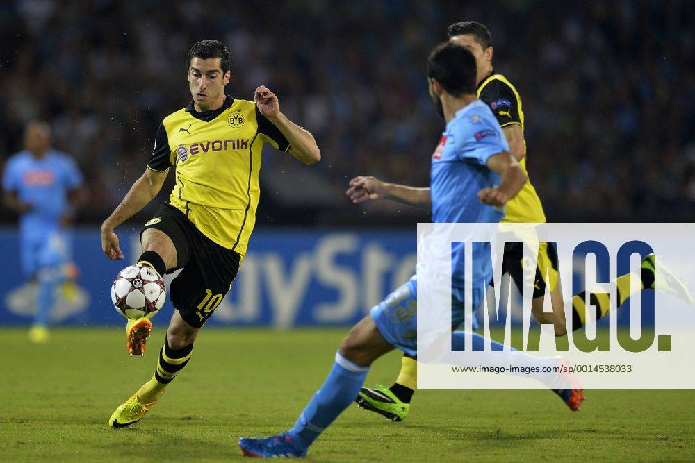Henrikh Mkhitaryan Borussia Napoli SSC Napoli - Borussia Dortmund andreaxstaccioli