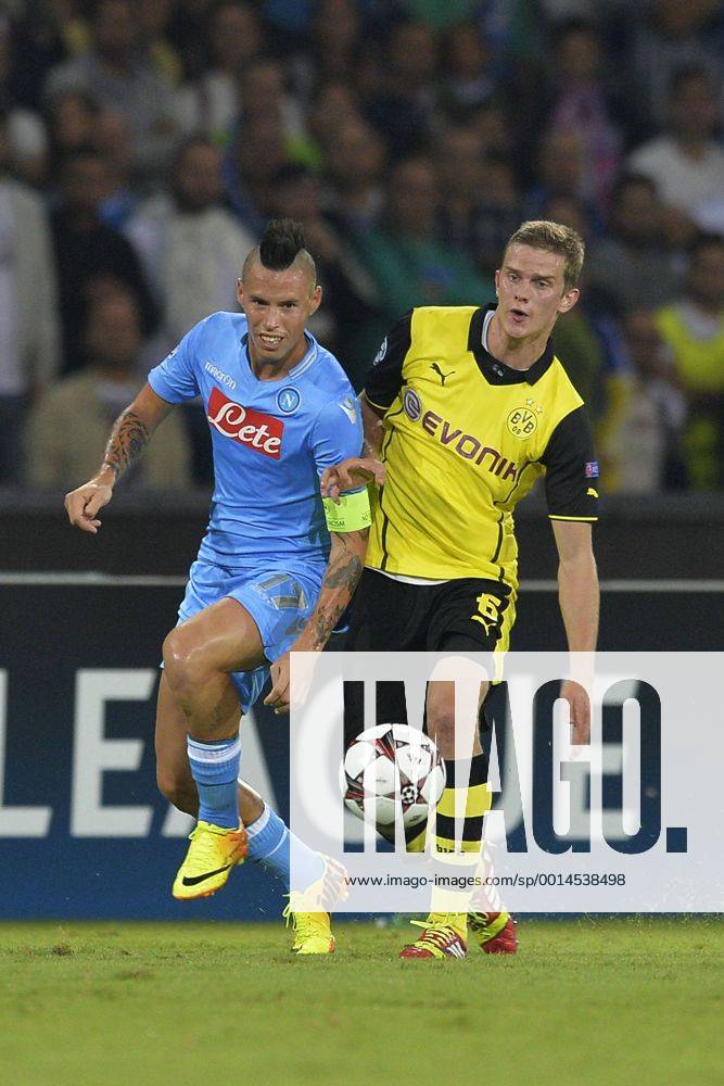 Marek Hamsik Napoli, Sven Bender Borussia Napoli SSC Napoli - Borussia Dortmund andreaxstaccioli