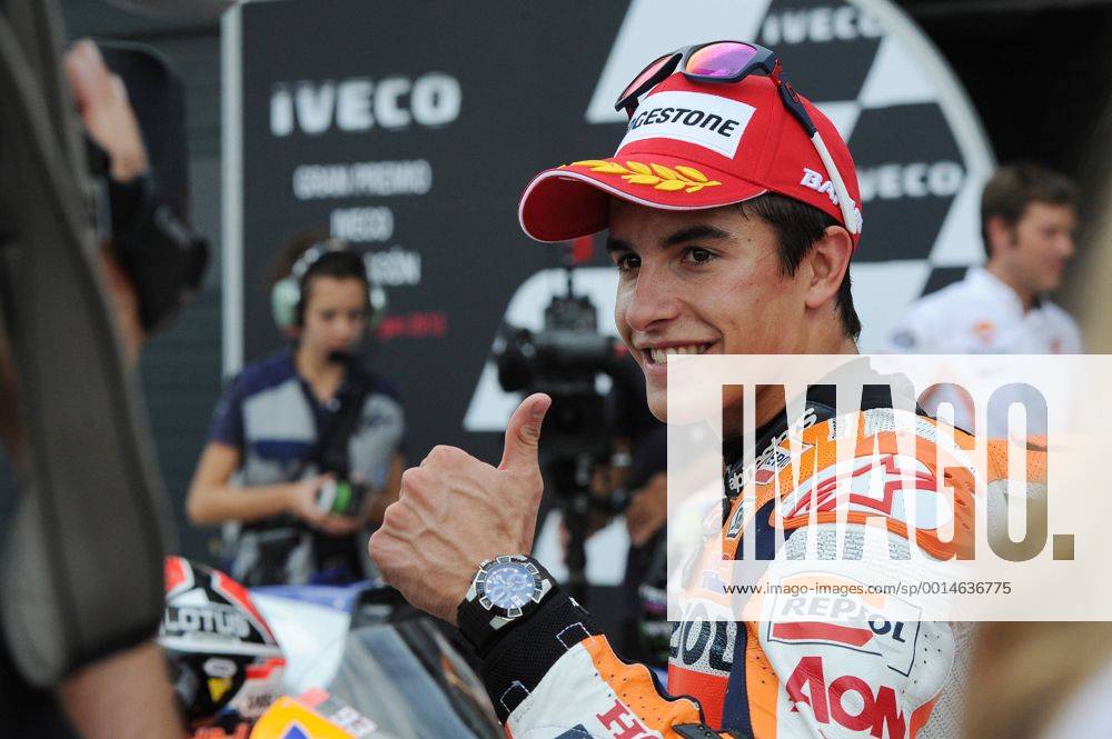Montalban, Spain. Marc Marquez (Repsol Honda Team) during the qualifying sessions from Aragon Motorland. xGaetanoxPiazzollax ActionPlus11456740
