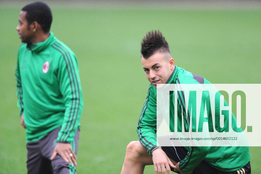 STEPHAN EL SHAARAWY MILAN 2013-14 ALLENAMENTO CHAMPIONS LEAGUE 30-09-2013
