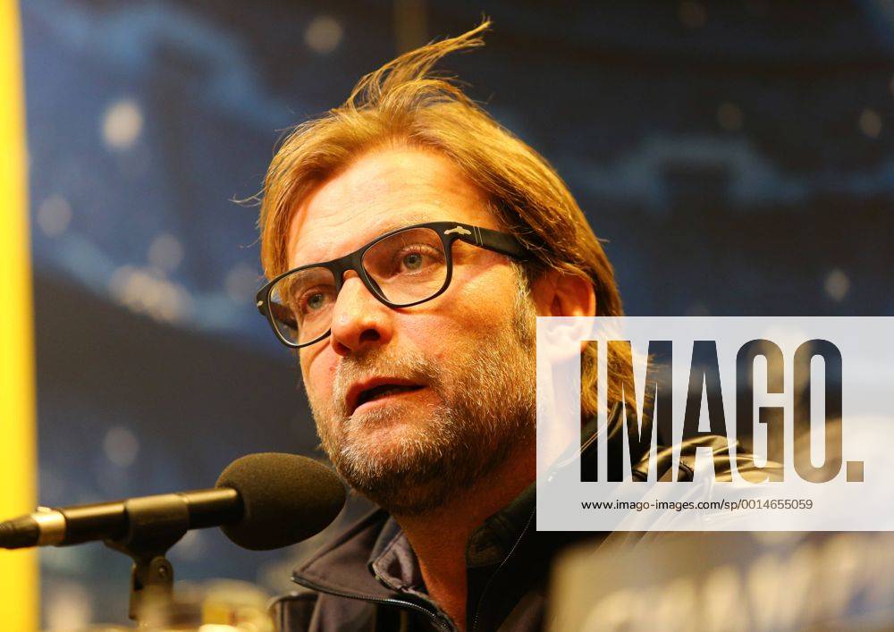 Montag 30.09.2013, Saison 2013 2014, UEFA Champions League, Pressekonferenz im Presseraum des Dortmunder Signal Iduna Parks vor dem Spiel zwischen dem BVB Borussia Dortmund und Olympique de Marseille, Trainer Jürgen Klopp (BVB)