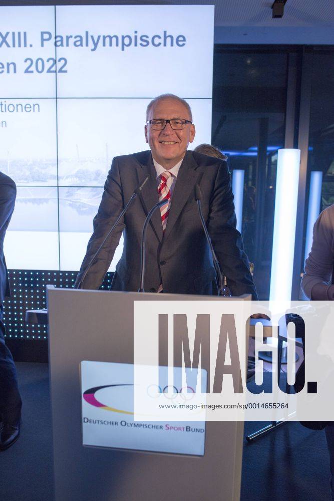 DOSB Tagung zur Olympiabewerbung der Olympischen Winterspiele und Paralympics 2022, Coubertin, Olympiapark, München. 30.09.2013 Im Bild: Michael Vesper DOSB Â