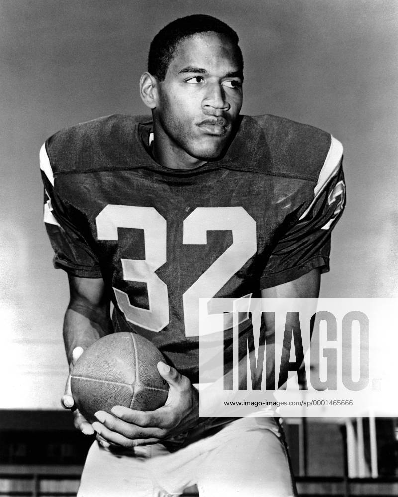 Running Back O. J. Simpson (USC Trojans) - (Icon8000001) American Football Herren NCAA 1967 1968, University of Southern California, College League, Collegefootball, Einzelbild Los Angeles