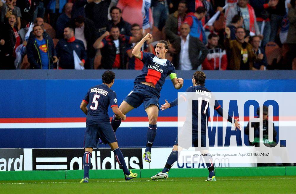 Zlatan Ibrahimovic (psg) FOOTBALL : FC Paris Saint Germain vs Benfica Lisbon - UEFA Champions League - 02 10 2013 AnthonyBIBARD FEP Panoramic