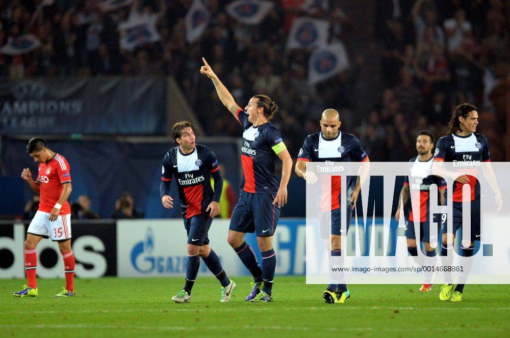 Zlatan Ibrahimovic (psg) FOOTBALL : FC Paris Saint Germain vs Benfica Lisbon - UEFA Champions League 2013 2014 - 02 10 2013 AnthonyBIBARD FEP Panoramic