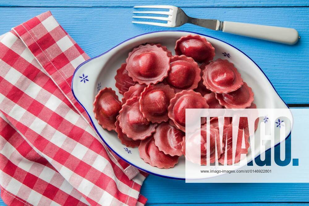 Tasty beetroot ravioli., 24.09.2021,