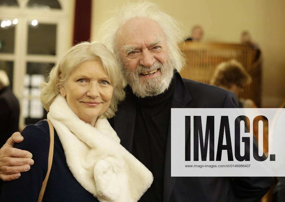Achim Wolff with wife Rita Feldmeier at the theater premiere of Rent a friend, Germany, Berlin, Schlosspark Theater, RENT A FRIEND, Comedy by Folke Braband, With Caroline Beil, Bürger Lars Dietrich, Alessija Lause TORSTEN MÜNCHOW