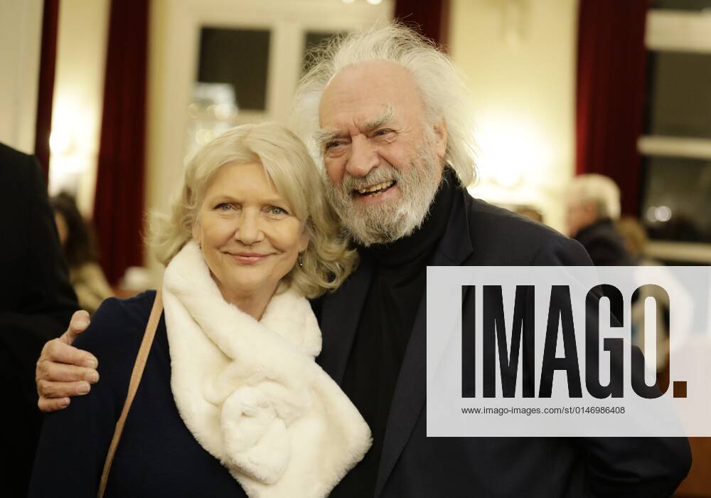 Achim Wolff with wife Rita Feldmeier at the theater premiere of Rent a friend, Germany, Berlin, Schlosspark Theater, RENT A FRIEND, Comedy by Folke Braband, With Caroline Beil, Bürger Lars Dietrich, Alessija Lause TORSTEN MÜNCHOW